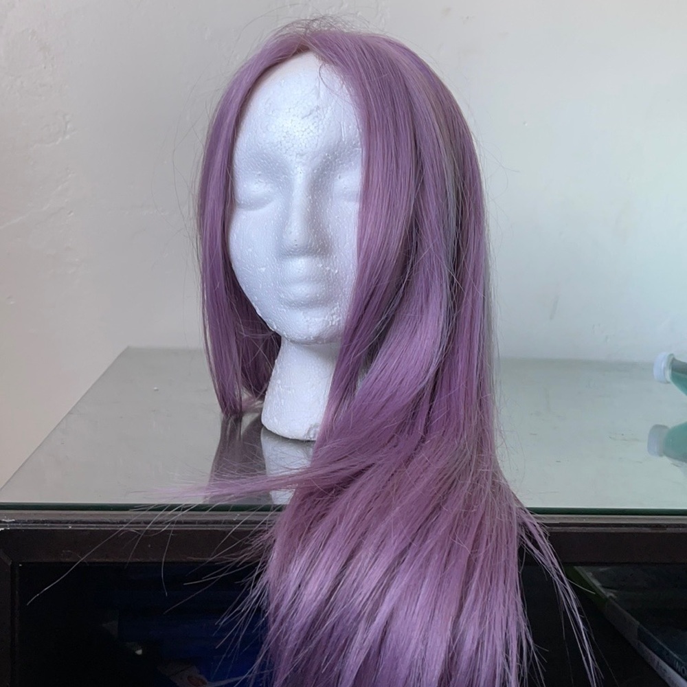 Purple Lace Front Wig